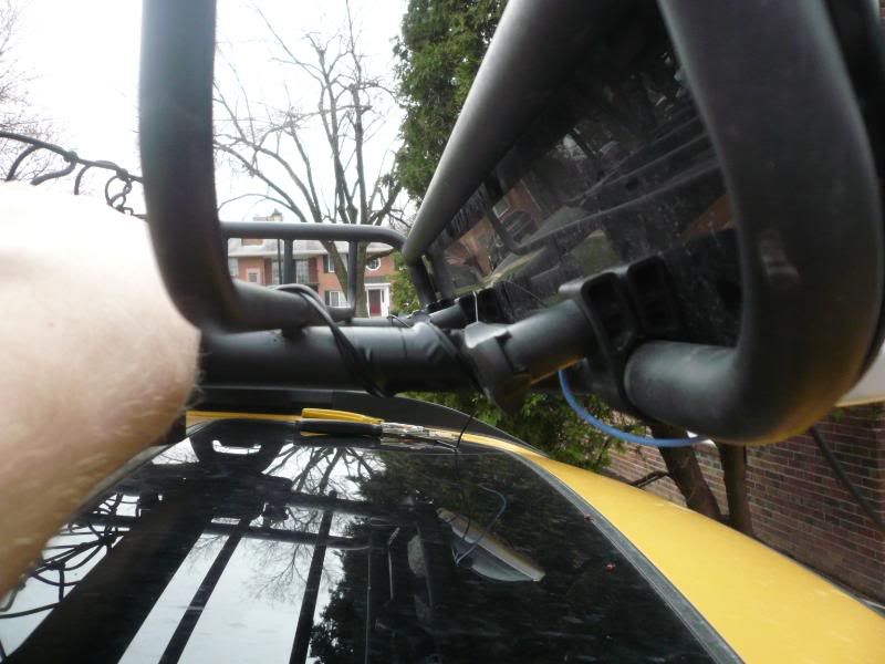 Offroad light install on roof basket with pics write up